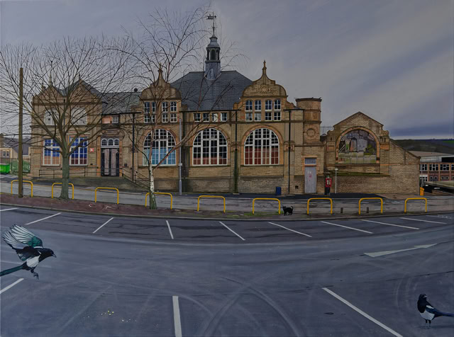 The sorrowful beauty of dereliction versus the hope of restoration.